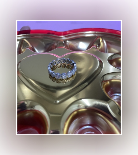 Inel Argint 925 Circular cu Pietre