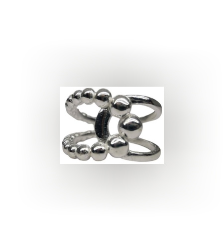 Inel Argint 925 Reglabil cu Bilute