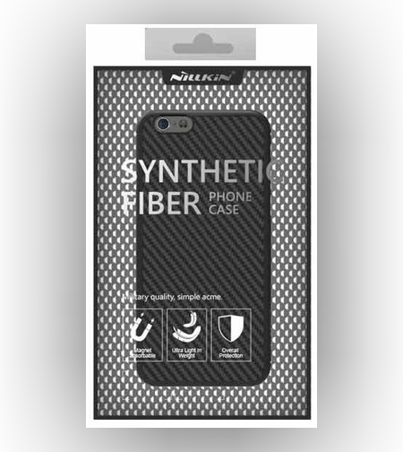 Husa Apple iPhone 8 Nillkin Synthetic Fiber Negru