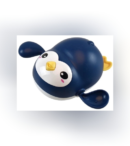 Jucarii de baie pentru copii, Flippy, pinguinul albastru