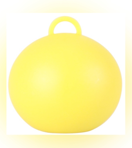 Greutate pentru Baloane, Flippy, Accesoriu Petrecere, 5.5x5.5 cm, 120 g, Galben