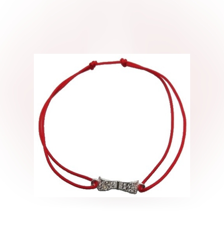 Bratara Snur Reglabil, Argint 925, Fundita Cu Pietre, Jolie Silver, 0.6 g, 2 cm x 0.5 cm