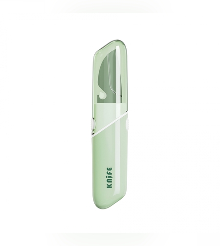Cutit de Fructe Multifunctional, Flippy, Razatoare, Curatator Fructe-Legume, Deschizator de Sticle, 18.1x3.8x2cm, Verde