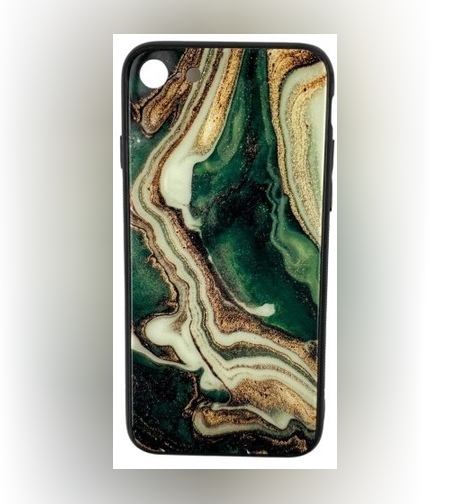 Husa protectie pentru Apple iPhone 7/8G/SE 2020 Soft Acryl TPU Marble Model 3
