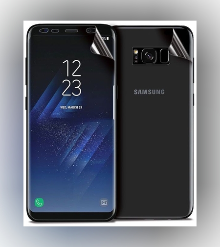 Folie Plastic Samsung Galaxy S8 Fata-Spate Transparent