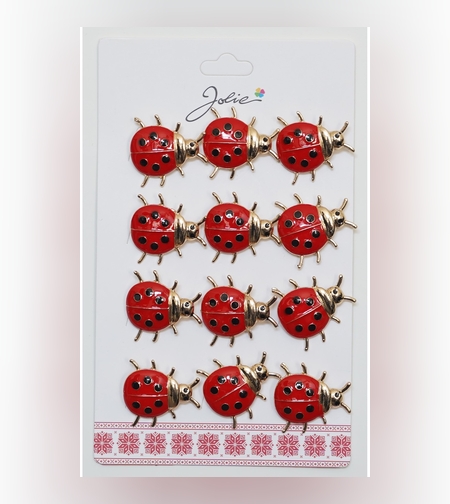 Set 12 Brose Martisor Primavara Buburuza Mare