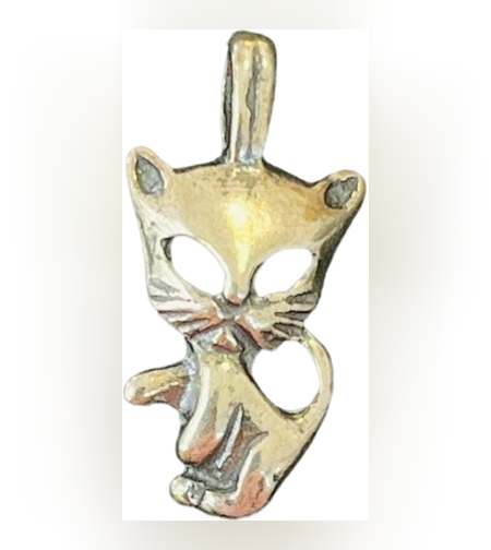 Pandantiv din Argint 925 Jolie Silver, Model Pisica, 20 x 10 mm, 1.3 g