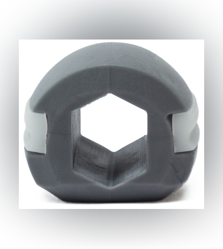 Dispozitiv de Tonifiere Faciala, Flippy, din Silicon, Corectare Mandibula/Maxilar, Gri