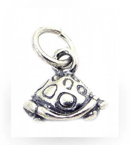 Pandantiv Broasca Testoasa, Argint 925, 1,4 cm x 1 cm