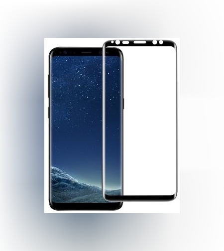 Folie Sticla Curbata Samsung Galaxy S8 Plus Full Face V2 Negru