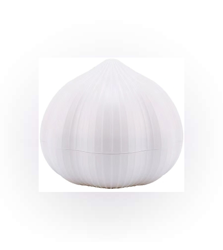 Presa Manuala pentru Usturoi, Flippy, Model Usturoi, 7 x 7.5 cm, din Plastic, Alb