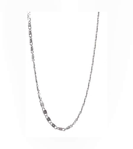 Lantisor din Argint 925, model plat rotund (ccc), 39 cm