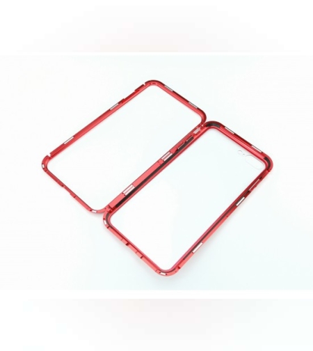 Husa Apple iPhone 7 Plus Magnetic 360, Rosu