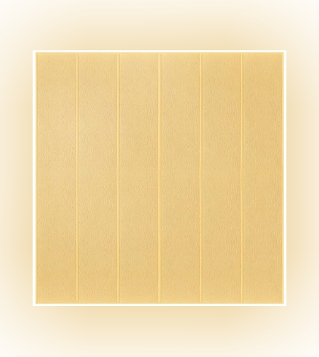 Set 10 Placi Tapet 3D, Flippy, 70 x 70 cm, Grosime 3 mm, din Rasina, Tip Placi de Lemn, Suprafata Acoperita 4.9 mp, Crem Deschis