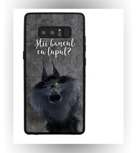 Husa Samsung A7 2017 Multicolor Mesaj Lup