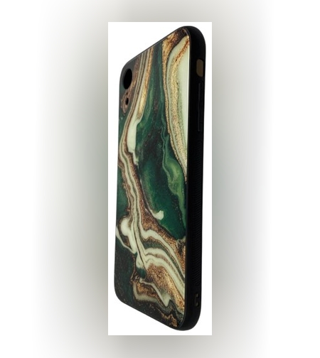 Husa protectie pentru Apple iPhone XR Soft Acryl TPU Marble Model 3