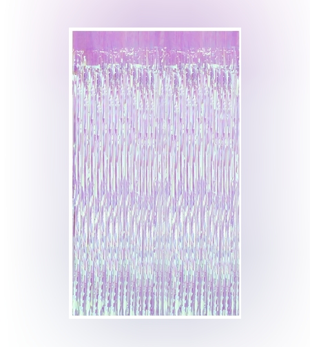 Perdea Franjurata, Flippy, Model Decor Petrecere, pentru Fundal de Poze, Amenajare Colorata a Petrecerii, Dimensiune 100x200 cm, Roz