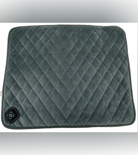 Perna Electrica, Flippy, Multifunctionala, Incarcare prin USB, 10 W, Gri, 48*48*1.5cm