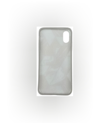 Husa protectie pentru Apple iPhone XR Soft IMD TPU Marble Geometric Albastru