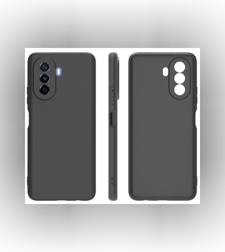 Husa pentru Huawei NOVA Y70, Flippy, Liquid Silicone, cu Microfibra pe interior, Protectie Antisoc, Negru