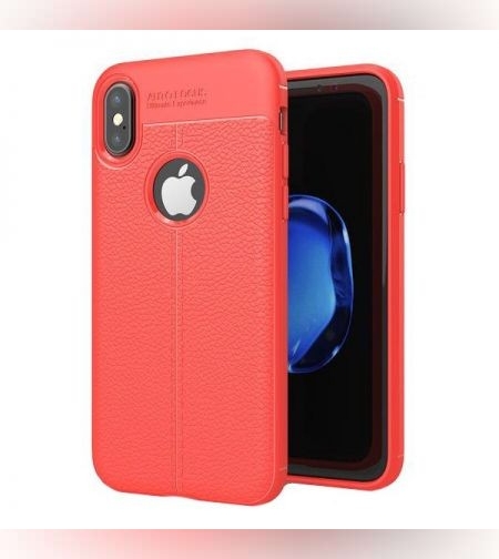 Husa Apple iPhone X Zore TPU moale Rosu