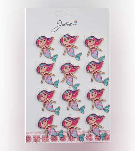 Set 12 Brose Martisor pentru copii Sirena