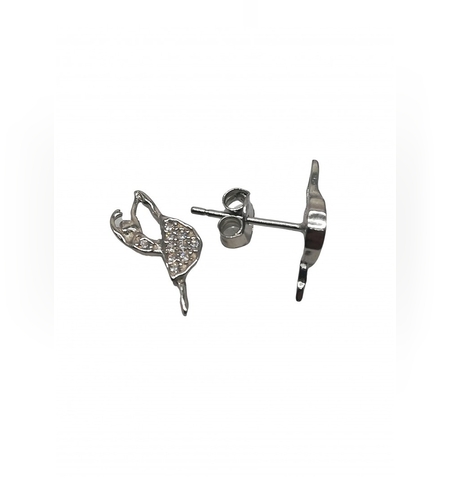 Cercei Argint 925 Little Ballerina