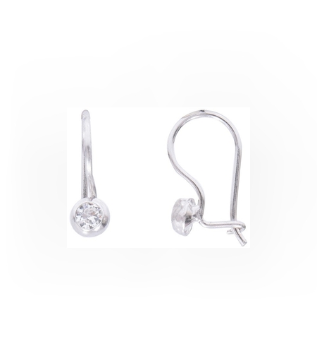 Cercei Argint 925 Tortita cu Zirconiu