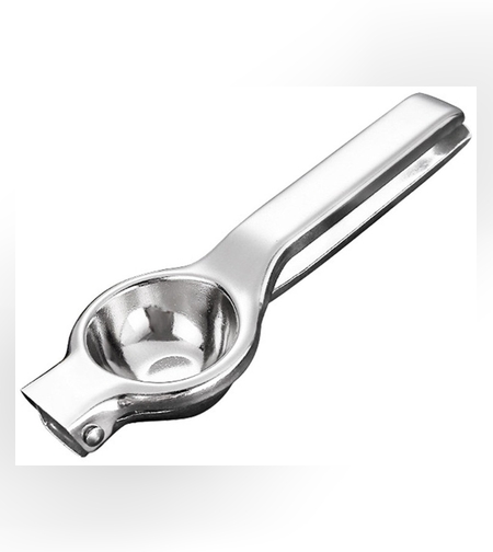 Storcator de Citrice Manual, Flippy, Storcator de Fructe Moi, Rezistent, Usor de Folosit si Depozitat, Durabil, Calitativ, 20.5 x 7cm, Inox, Argintiu