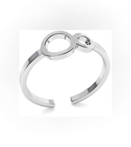 Inel Reglabil din Argint 925 Infinity