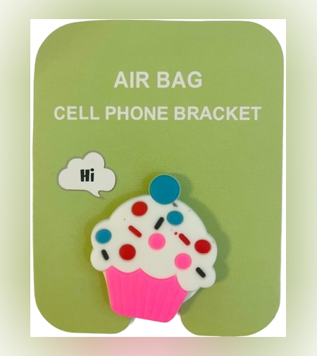 Suport Adeziv Flippy, Model Briosa, Pentru Telefon, Universal, Multicolor