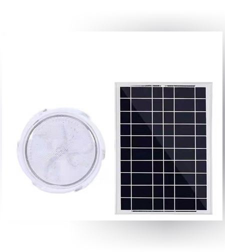 Plafoniera solara Flippy, 30W, diametru 145MM, cu telecomanda, lungime prelungitor 4.6 m,  alb rece