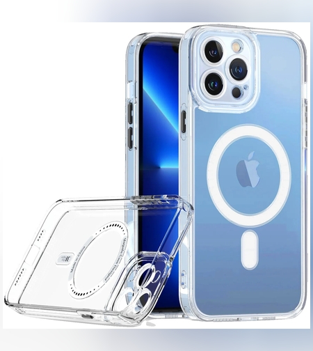 Husa de Protectie, Flippy, pentru Apple iPhone 16 Plus, MagSafe, TPU, Antisoc, Rezistenta la Impact, Protectie Camera, Transparent
