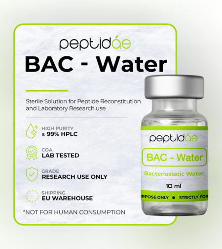APA BACTERIOSTATICA - BAC WATER