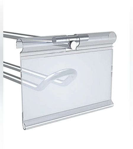 Ценникодержатель навесной для крючка 39*70мм