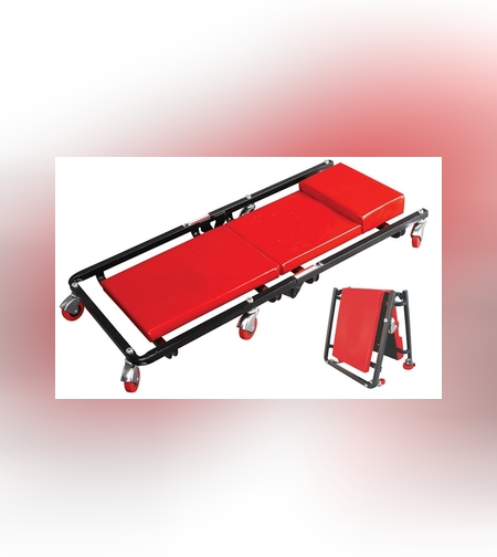Лежак подкатной ремонтный ТОР 36 LT-6454A складной 901х425х120 мм.