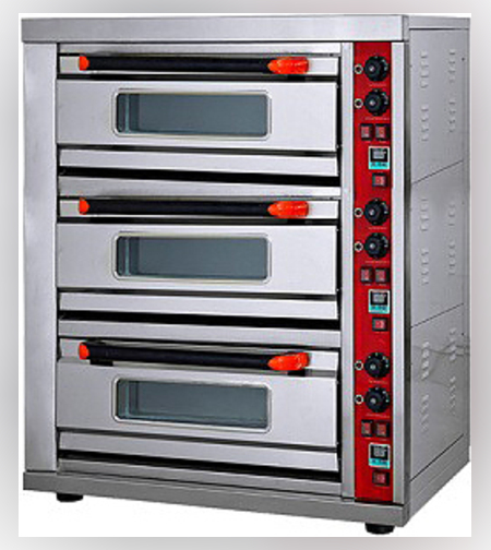 Печь хлебопекарная электрическая 3-ярусная HEO-33