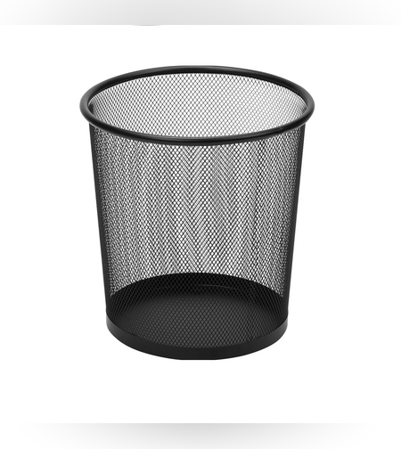 Металлическая корзина для бумаг 10 л.