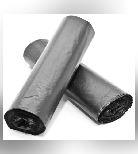 Мешок для мусора ПВД 70х110*0,045см 120 л.  Черный 40 мкм. 30шт/уп.