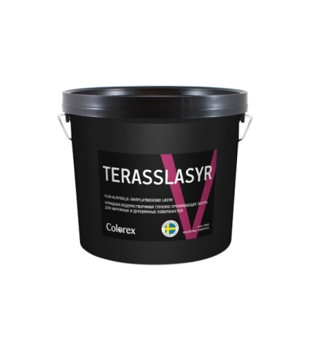 Terrasslasyr V  (Алкидно - акриловая лазурь для террас) 2,7л