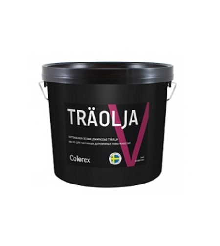 Traolja 30 (Прозрачное  масло для пропитывания наружных деревянных поверхностей) 3л