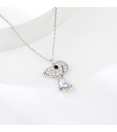 Сребърно колие Анимационен Герой | колекция Delicate Silver | Бижута Invoke.bg