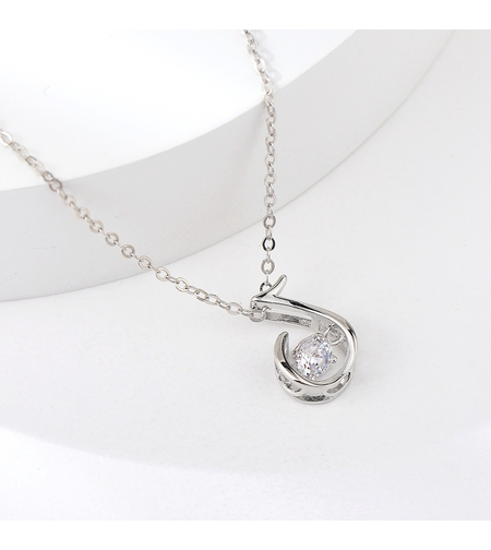 Сребърно колие Нота | колекция Delicate Silver | Бижута Invoke.bg