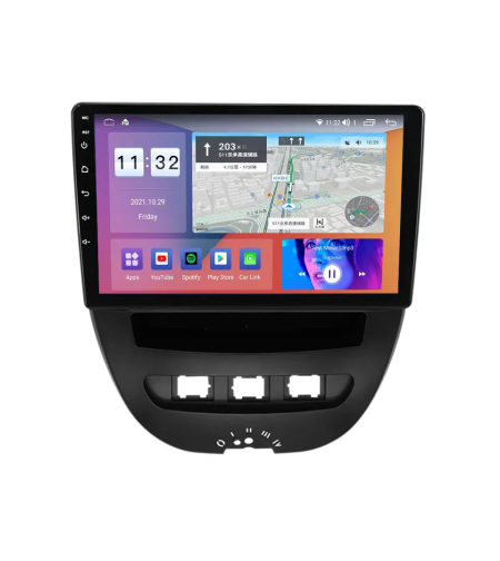 Peugeot 107 2005- 2014 Android Multimedia/Navigation