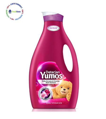 Yumos течен перилен препарат за цветни дрехи 42 пранета/ 2520 мл.