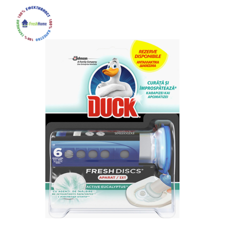 Duck Fresh Discs „Евкалипт“ с устройство
