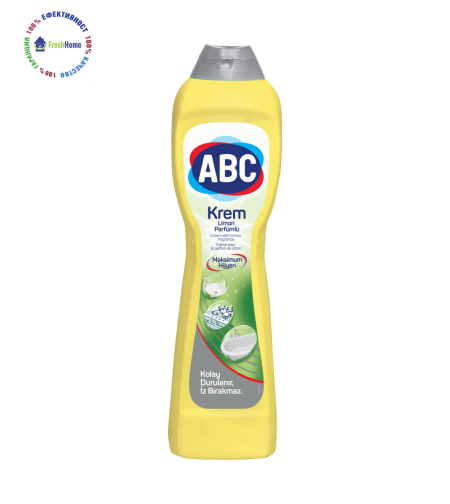 ABC почистващ крем Лимон, 500 мл.