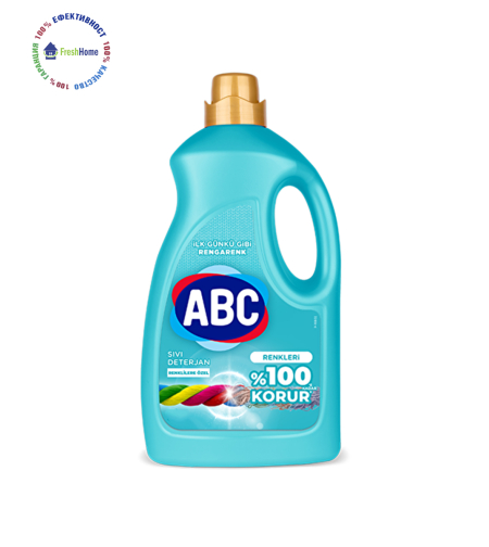 ABC Color Течен препарат за цветно пране, 50 пранета/ 2.7 л.