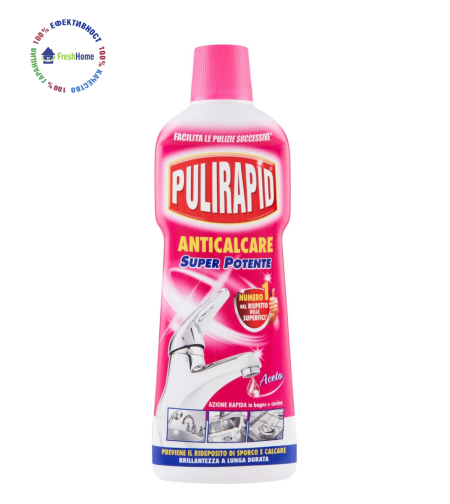 Pulirapid Anticalcare с натурален оцет, 750 мл. П-т за премахване на котлен камък.