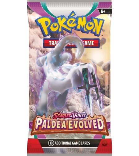 Pokemon TCG Scarlet & Violet 2 Paldea Evolved Бустер ( 10 карти )